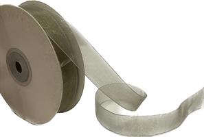 Nastro Organza Fango h 2 cm l 50 mt