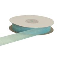 Nastro Organza Turchese h 2 cm l 50 mt