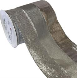 Nastro Shimer Argento h 12 cm l 25 mt
