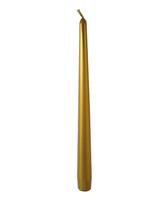Candela Conica Cf 10 Pz Oro h 25 cm Ø 2,2 cm