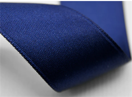 Nastro Doppio Raso Blu Notte h 3.8 cm l 50 mt