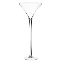 Coppa Martini Trasparente h 70 cm Ø 30 cm