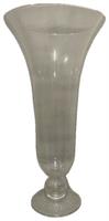 Vaso Vetro Trompete h 48 cm Ø 24 cm