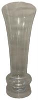 Vaso Vetro con Piede h 80 cm Ø 26 cm