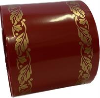 Nastro Polietilene Remember 80MY Bordeaux h 10 cm l 100 mt